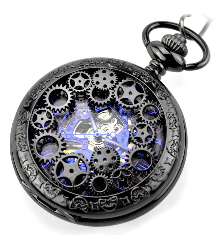 Montre à Gousset Bleu